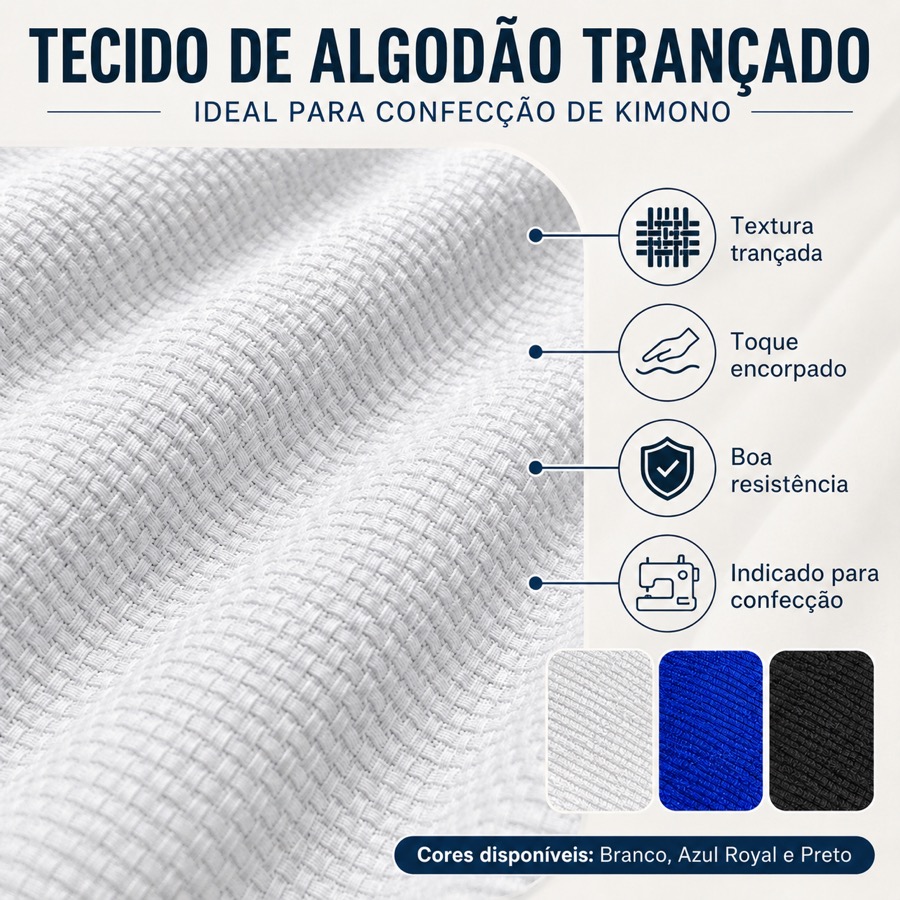 Tejido técnico kimono jiu-jitsu artes marciales