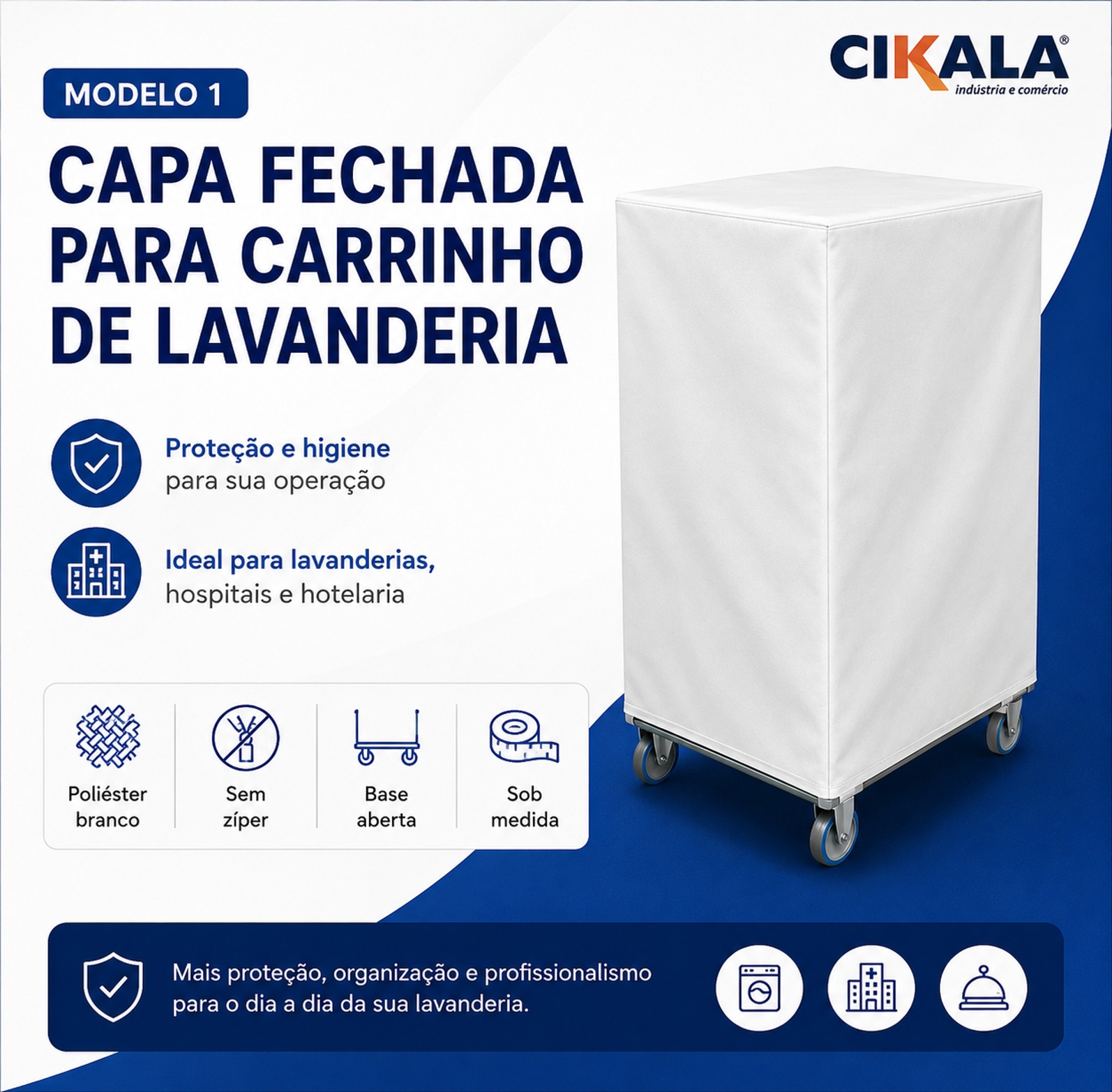 Capas para transporte hospitalar CIKALA