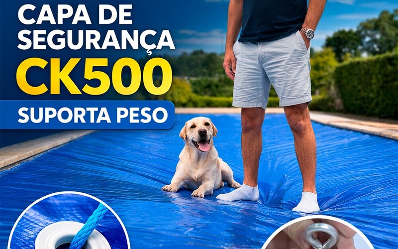 Lona para piscina CK500 cobertura técnica