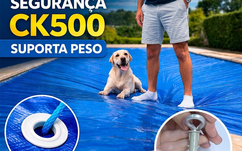 Funda piscina a medida protección PVC