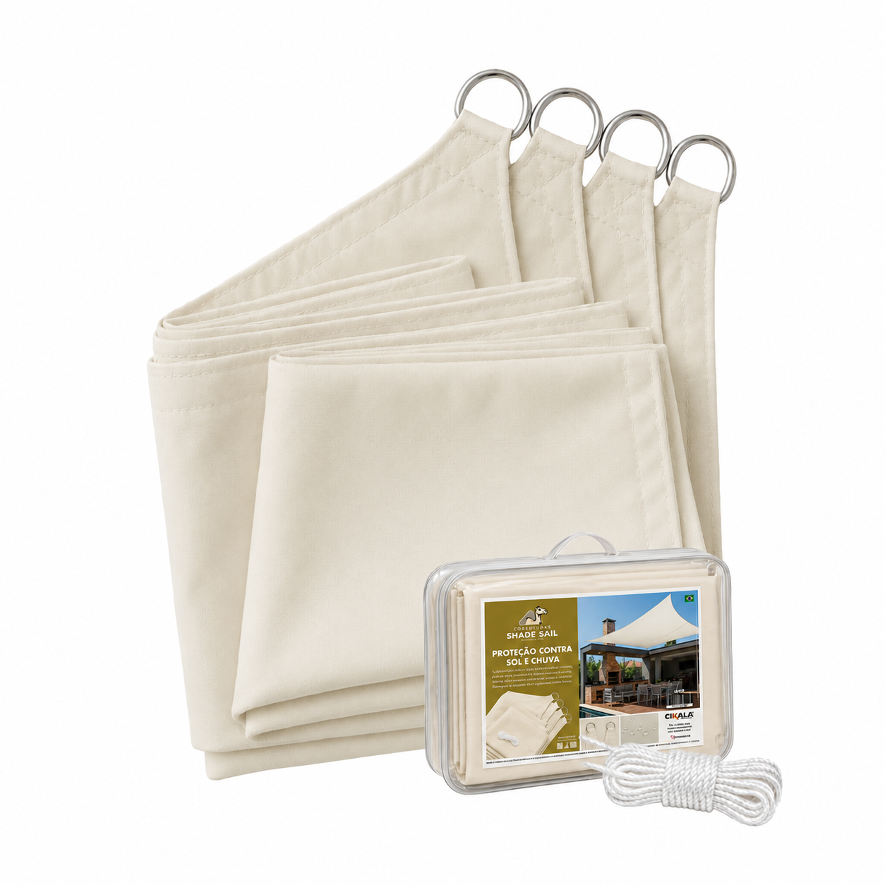 Vela sombra Shade Sail pérgola terraza